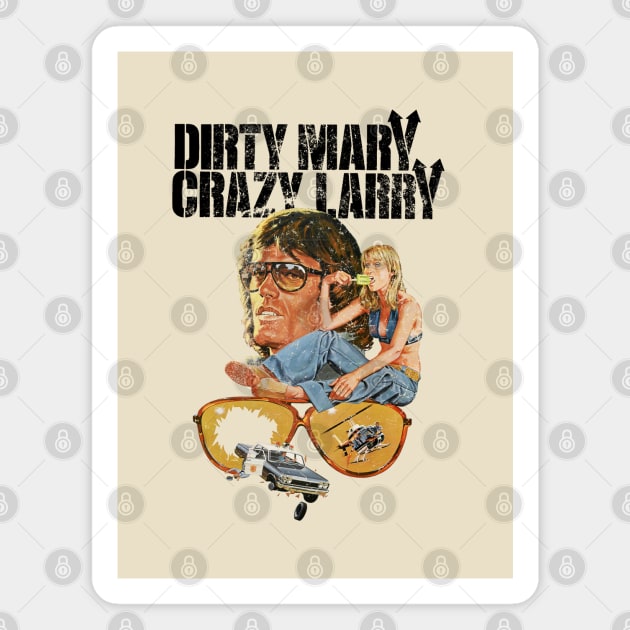 Dirty Mary Crazy Larry Magnet by Geekeria Deluxe